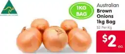 Spar Australian Brown Onions offer
