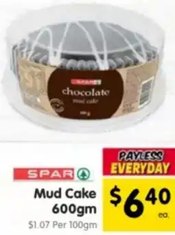 Spar SPAR Mud Cake offer
