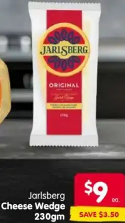 Spar Jarlsberg Cheese Wedge offer