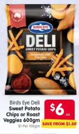 Spar Birds Eye Deli Sweet Potato offer