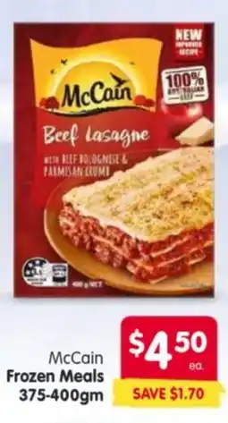 Spar McCain Frozen Meals offer
