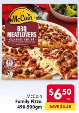 Spar McCain Family Pizza offer
