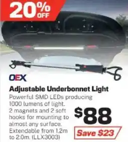 Repco OEX Adjustable Underbonnet Light offer