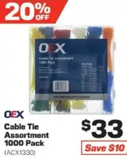 Repco OEX Cable Tie Assortment offer
