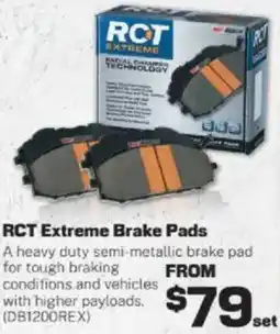 Repco RCT Extreme Brake Pads offer