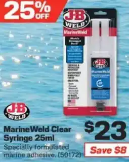 Repco MarineWeld Clear Syringe offer