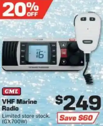 Repco GME VHF Marine Radio offer