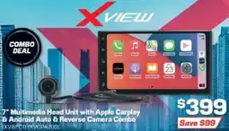 Repco 7" Multimedia Head Unit with Apple Carplay & Android Auto & Reverse Camera offer