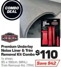 Repco Premium Underlay Noise Liner & Trim Removal Kit Combo offer