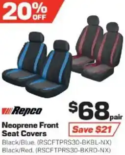 Repco Repco Neoprene Front Seat Covers offer