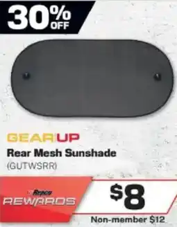 Repco GEAR UP Rear Mesh Sunshade offer