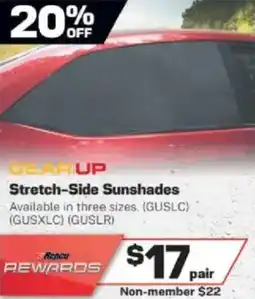 Repco GEAR UP Stretch-Side Sunshades offer