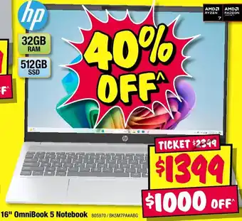 16" OmniBook 5 Notebook