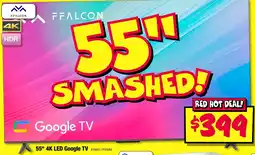 JB Hi-Fi 55" 4K LED Google TV offer