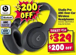 JB Hi-Fi Studio Pro ANC Over-Ear Wireless Headphones offer
