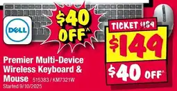 JB Hi-Fi Premier Multi-Device Wireless Keyboard & Mouse offer