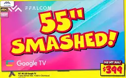 JB Hi-Fi 55" 4k led google tv offer