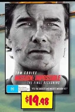 JB Hi-Fi Mission: impossible the final reckoning offer