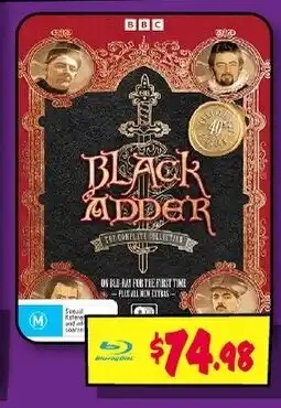 JB Hi-Fi Black adder offer