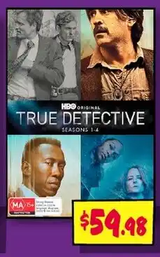 JB Hi-Fi True detective seasons 1-4 offer