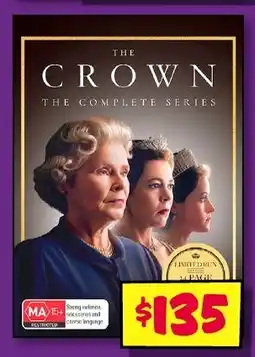 JB Hi-Fi The crown the complete series offer