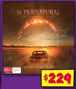JB Hi-Fi Supernatural the complete series offer