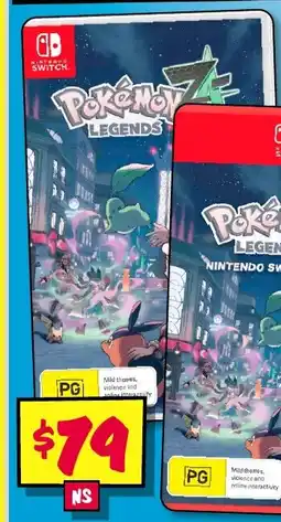 JB Hi-Fi Pokémon Legends: Z-A offer