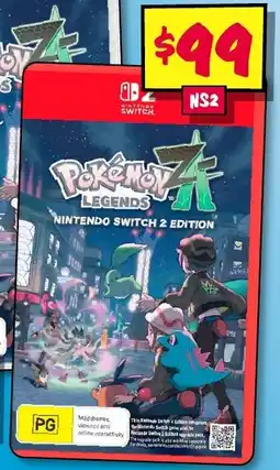 JB Hi-Fi Pokรฉmon Legends: Z-A offer