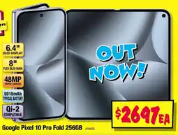 JB Hi-Fi Google pixel 10 pro fold 256gb offer