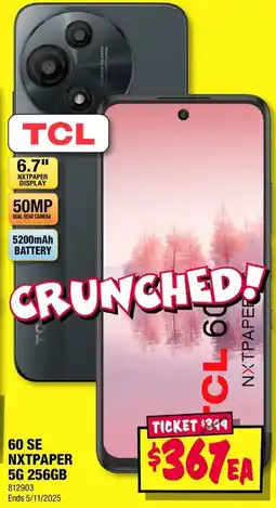 JB Hi-Fi 60 se nxtpaper 5g 256gb offer