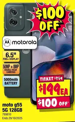 JB Hi-Fi Moto g55 5g 128gb offer