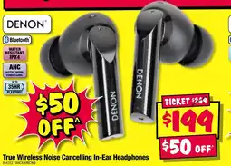 JB Hi-Fi True wireless noise cancelling in-ear headphones offer
