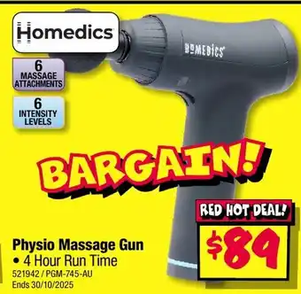 JB Hi-Fi Physio massage gun offer
