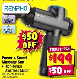 JB Hi-Fi Power + smart massage gun offer