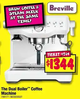 JB Hi-Fi The dual boiler coffee machine offer