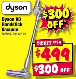 JB Hi-Fi Dyson v8 handstick vacuum offer