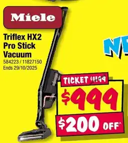 JB Hi-Fi Triflex hx2 pro stick vacuum offer