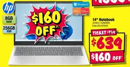 JB Hi-Fi 14" Notebook offer