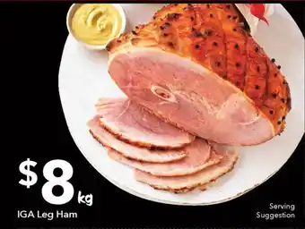 Iga leg ham
