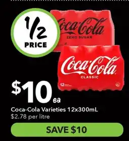 Ritchies Coca-cola varieties offer