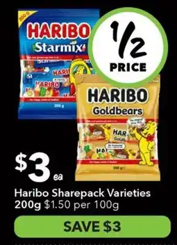 Ritchies Haribo sharepack varieties offer