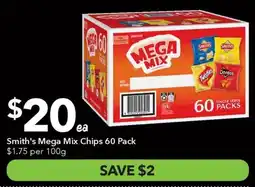 Ritchies Smith's mega mix chips offer