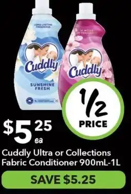 Ritchies Cuddly ultra or collections fabric conditioner offer