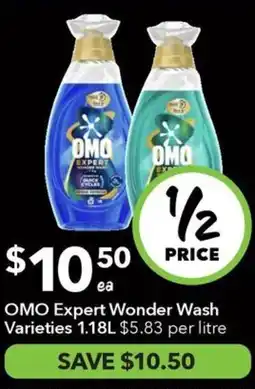 Ritchies Omo expert wonder wash varieties offer