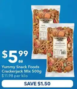 Ritchies Yummy snack foods crackerjack mix offer