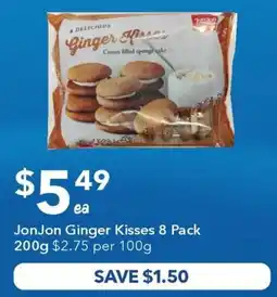 Ritchies Jonjon ginger kisses offer
