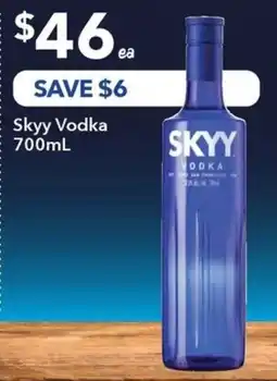 Ritchies Skyy vodka offer