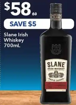 Ritchies Slane irish whiskey offer