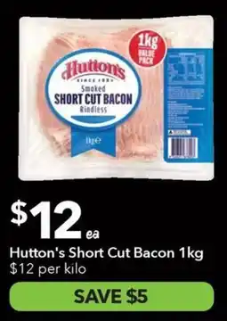 Ritchies Hutton's short cut bacon offer