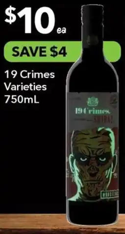 Ritchies 19 crimes varieties offer